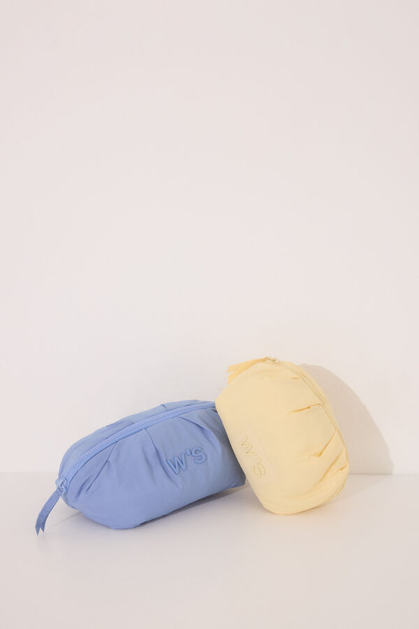 Womensecret Neceser de nube de color amarillo mediano  amarillo
