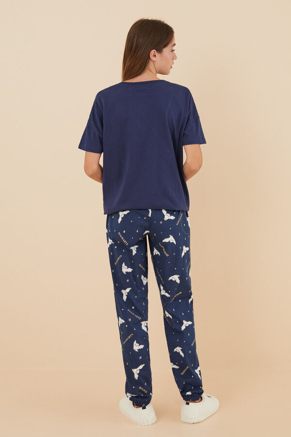 Women'secret Pijama 100% algodón azul Harry Potter azul