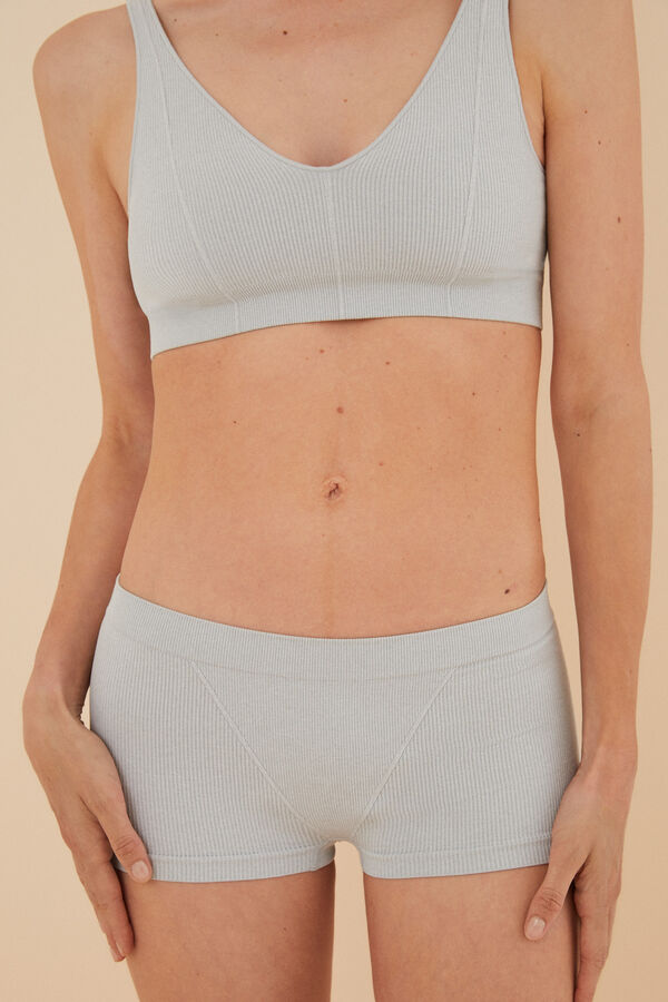 Womensecret Culotte seamless gris gris