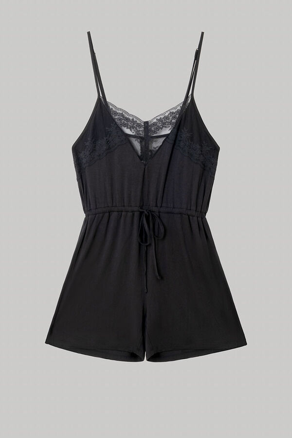 Gisela Encaje jumper negro