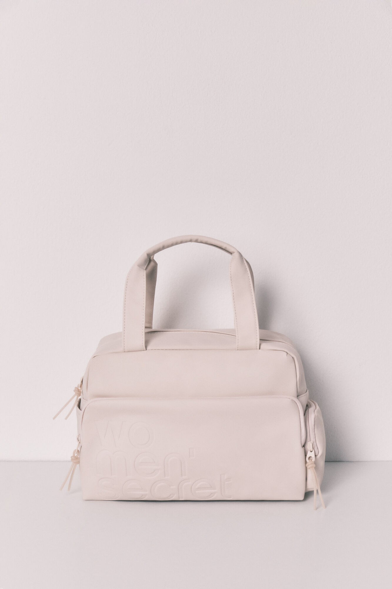 Women'secret Neceser grande de viaje blanco