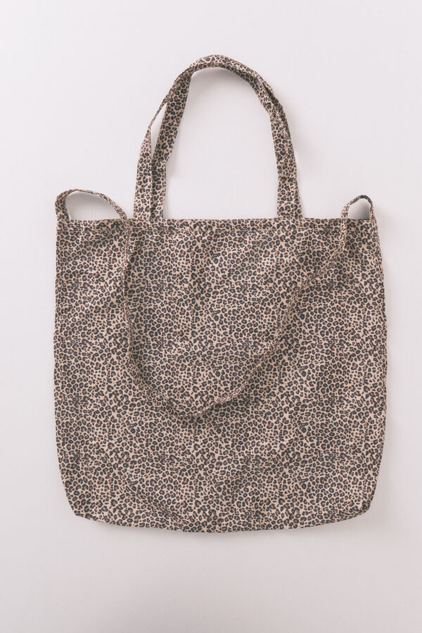 Women'secret Llavero-bolsa plegable animal print Snoopy estampado