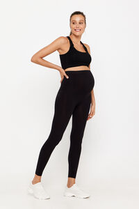 Mamalicious Pantal&oacute;n legging de premam&aacute; activos