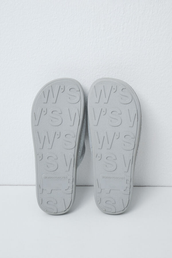 Women'secret Pantunflas Minnie Mouse gris gris