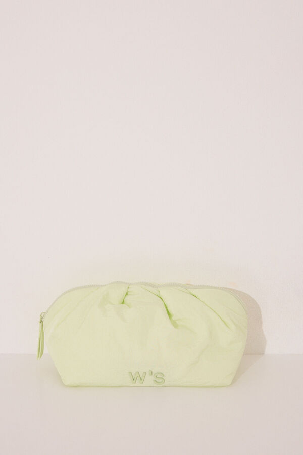 Womensecret Neceser de nube en color verde lima verde