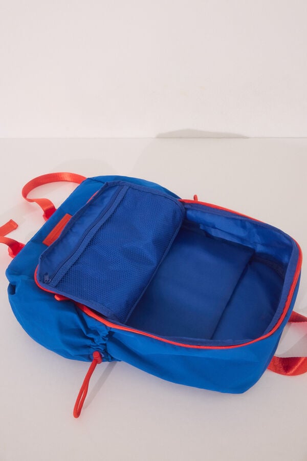 Womensecret Bolsa multiusos de nailon azul, bolsa  azul