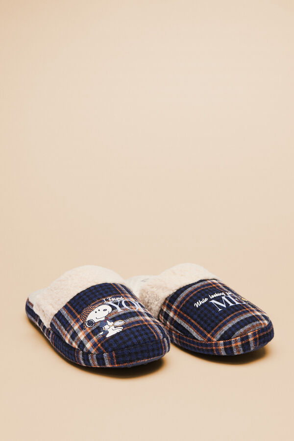 Womensecret Pantuflas casa Snoopy Sherlock kaki