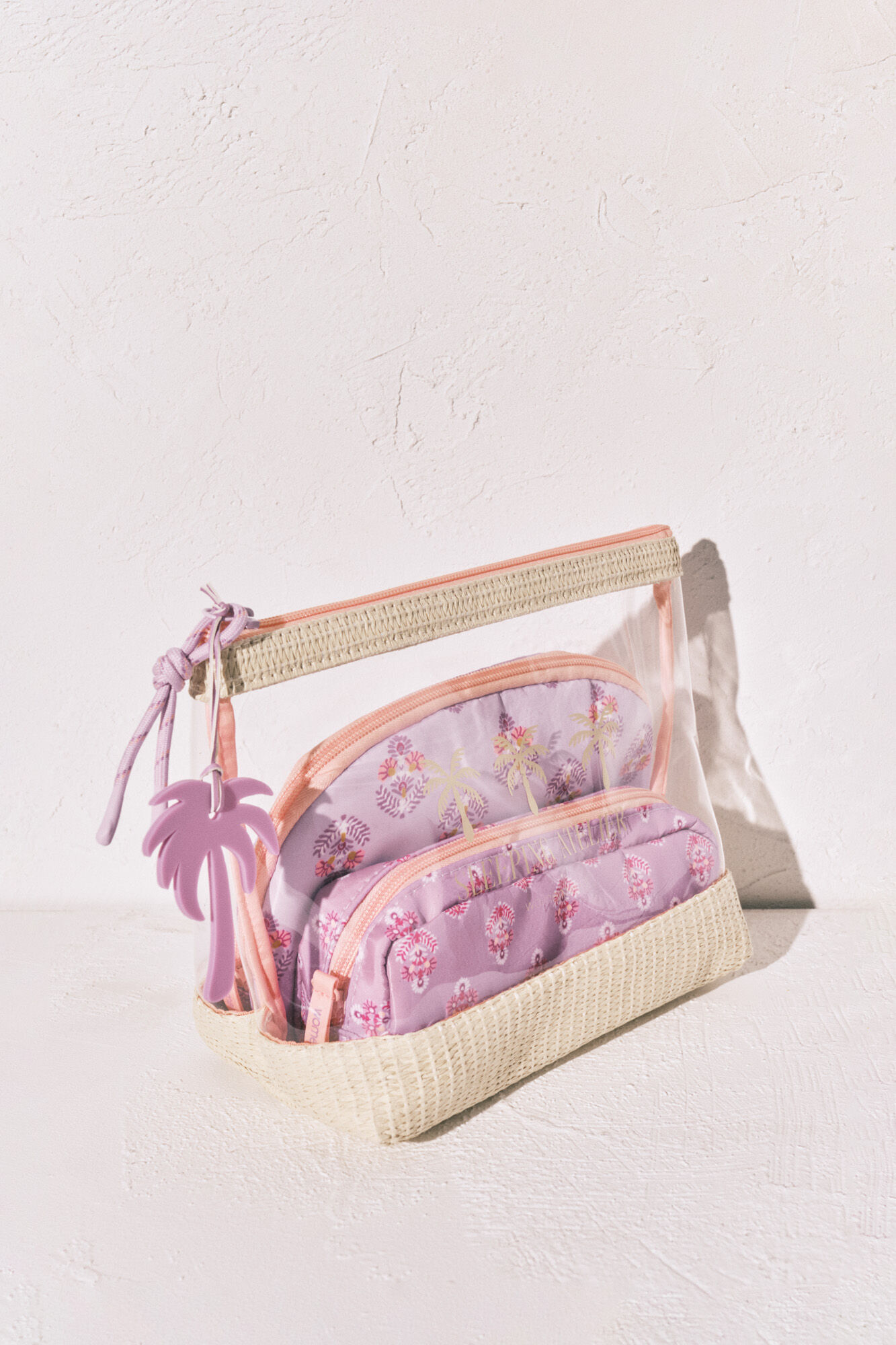 Women'secret Pack 3 neceseres transparentes y estampados