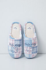 Women'secret Pantunflas patchwork Hello Kitty blanco