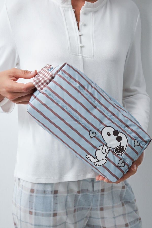 Women'secret Neceser grande Snoopy acolchado estampado