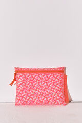Women'secret Bolsa de traje de ba&ntilde;o-bikini impermeable estampado de flores coral