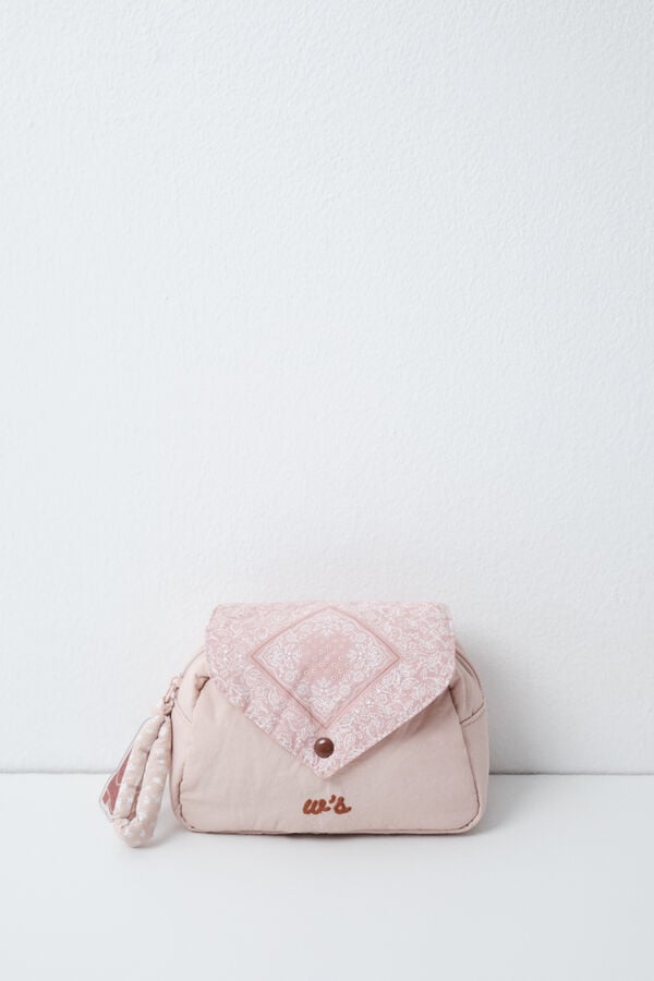 Women'secret Neceser peque&ntilde;o acolchado rosa rosa