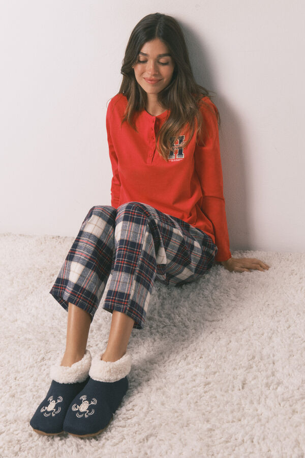 Women'secret Calcetines short de tricot azul de Harry Potter azul