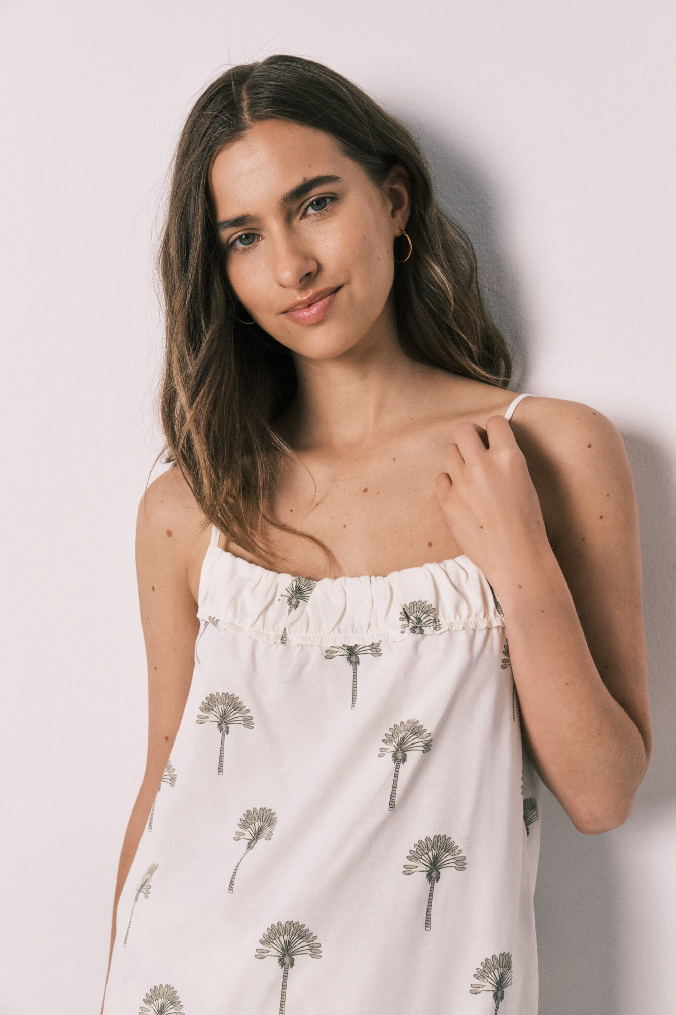 Women'secret Pijama corta de tirantes de algod&oacute;n