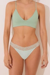 Womensecret Tanga verde tanga verde