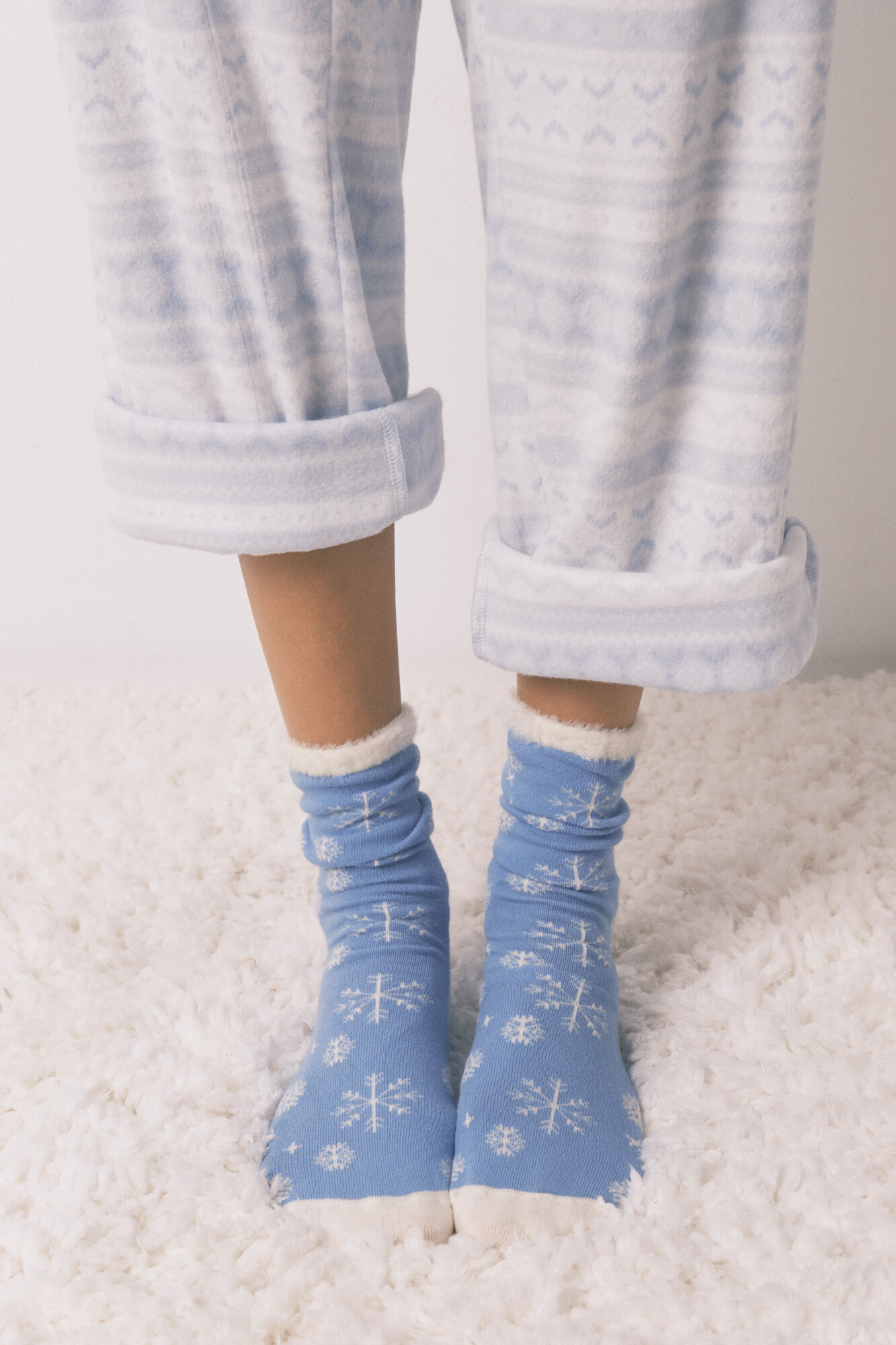 Women'secret Calcetines largos calcetines estampado