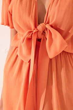 Womensecret Jumper de viscosa naranja  naranja