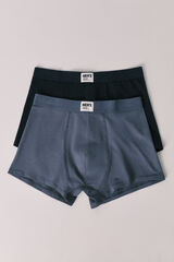 Women'secret Pack 2 calzones b&oacute;xer azul claro y oscuro azul