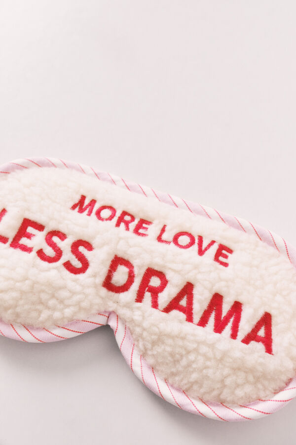 Women'secret Antifaz para dormir con mensaje estampado