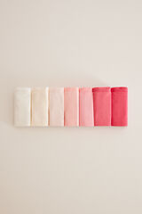 Womensecret Pack 7 bragas clásicas colores blanco