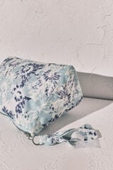 Women'secret Bolsa impermeable Tie Dye para traje de ba&ntilde;o verde estampado