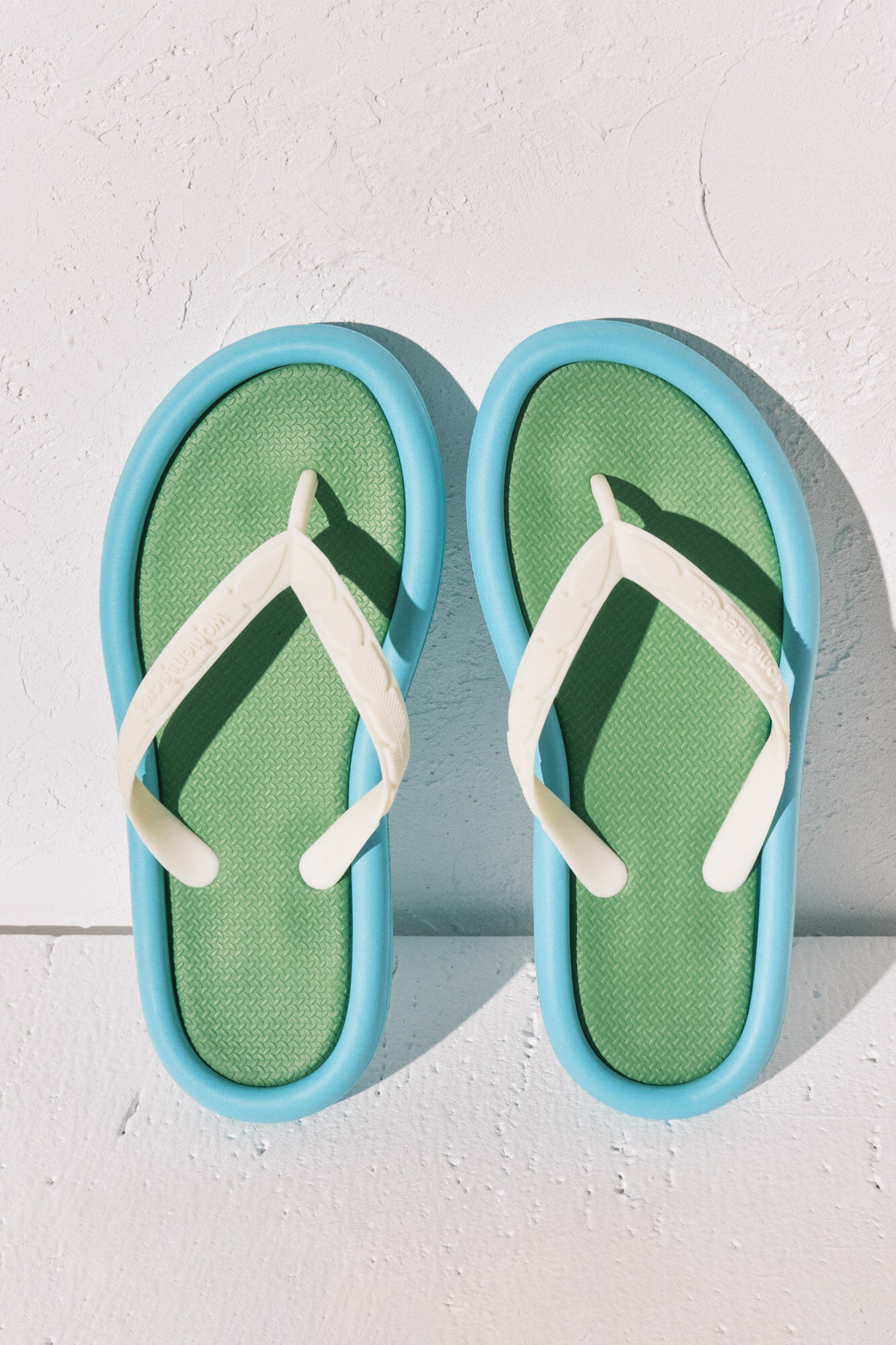 Women'secret Chanclas efecto bloques color