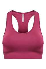 Only Play Brasier deportivo con espalda cruzada morado/lila