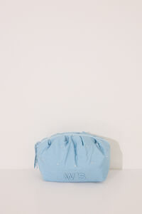 Womensecret Pequeño neceser acolchado en azul medio azul