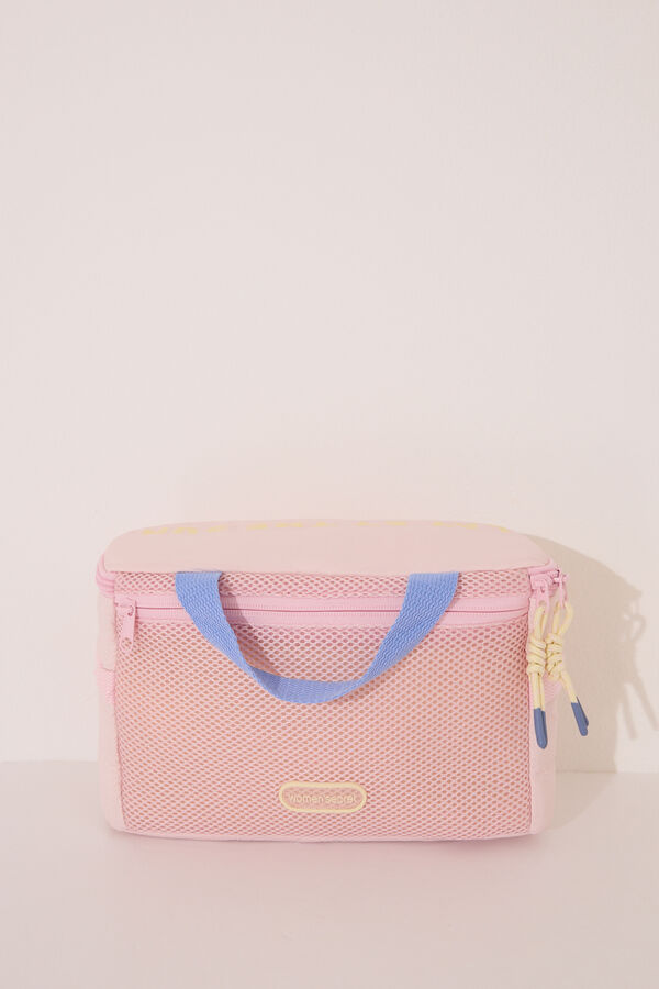 Womensecret Gran neceser rosa de Snoopy rosa