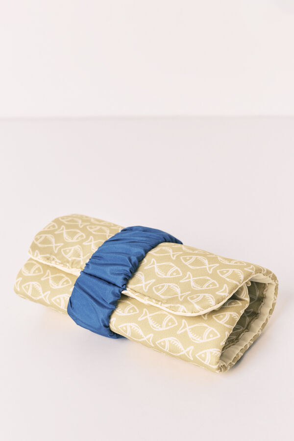 Women'secret Joyero enrollable animal print verde estampado