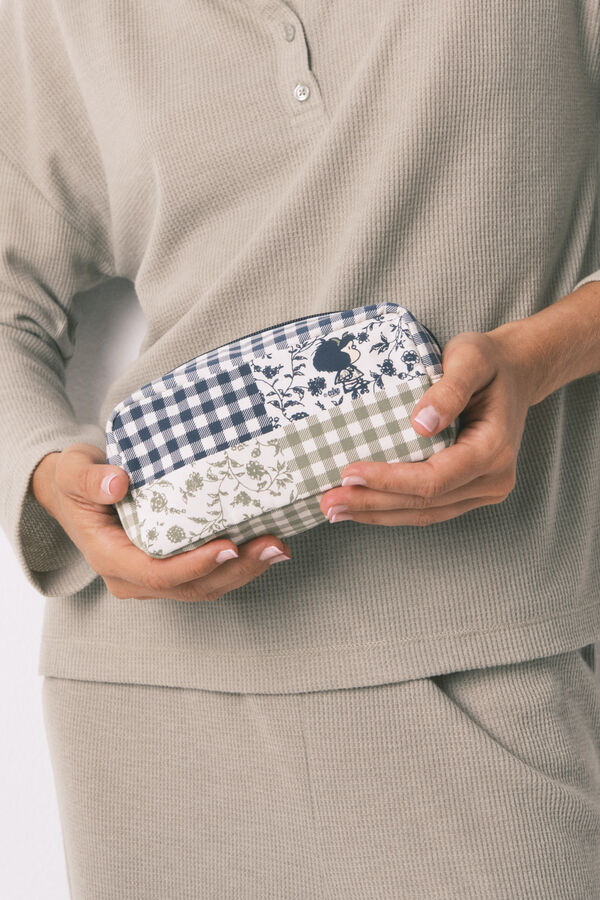 Women'secret Pequeño neceser Mafalda multicolor estampado