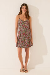 Womensecret Vestido corto negro