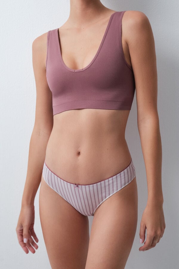 Women'secret Pack 7 bragas cl&aacute;sicas algod&oacute;n estampado femenino estampado