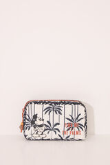Womensecret Pequeño neceser con estampado de Mickey Mouse negro