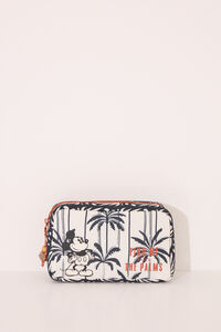 Womensecret Pequeño neceser con estampado de Mickey Mouse negro