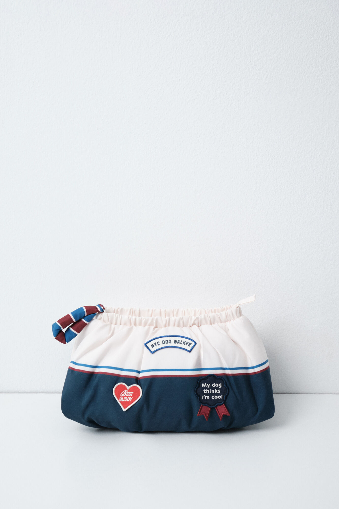 Women'secret Neceser peque&ntilde;o fruncido con asa