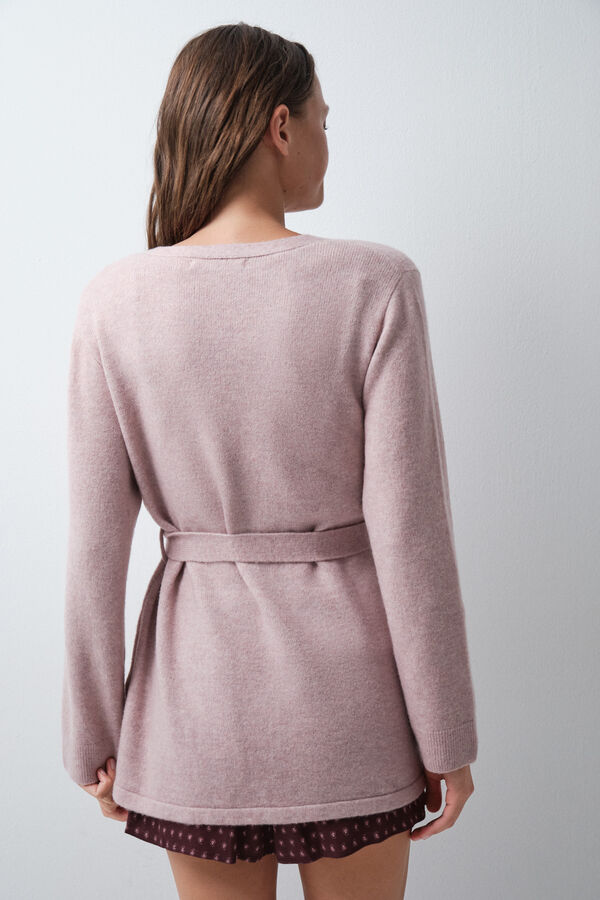 Women'secret Bata corta c&aacute;rdigan rosa rosa
