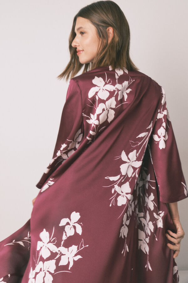Womensecret Bata bata floral color bata estampado