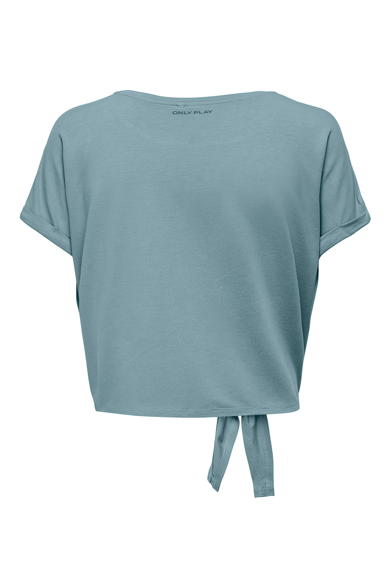 Only Play Playera crop con nudo