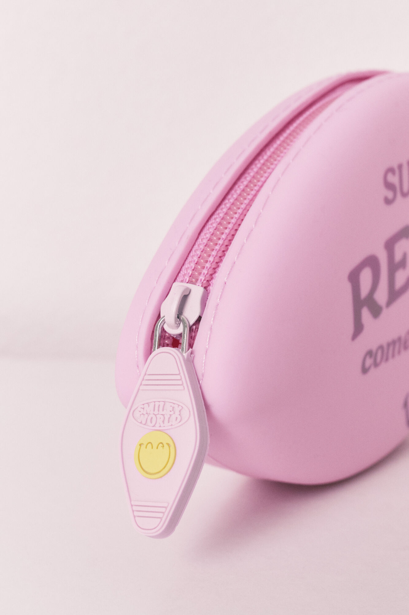 Women'secret Monedero de silicona lila SmileyWorld&reg;