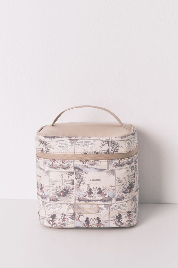 Women'secret Neceser mediano de nailon de Mickey Mouse estampado