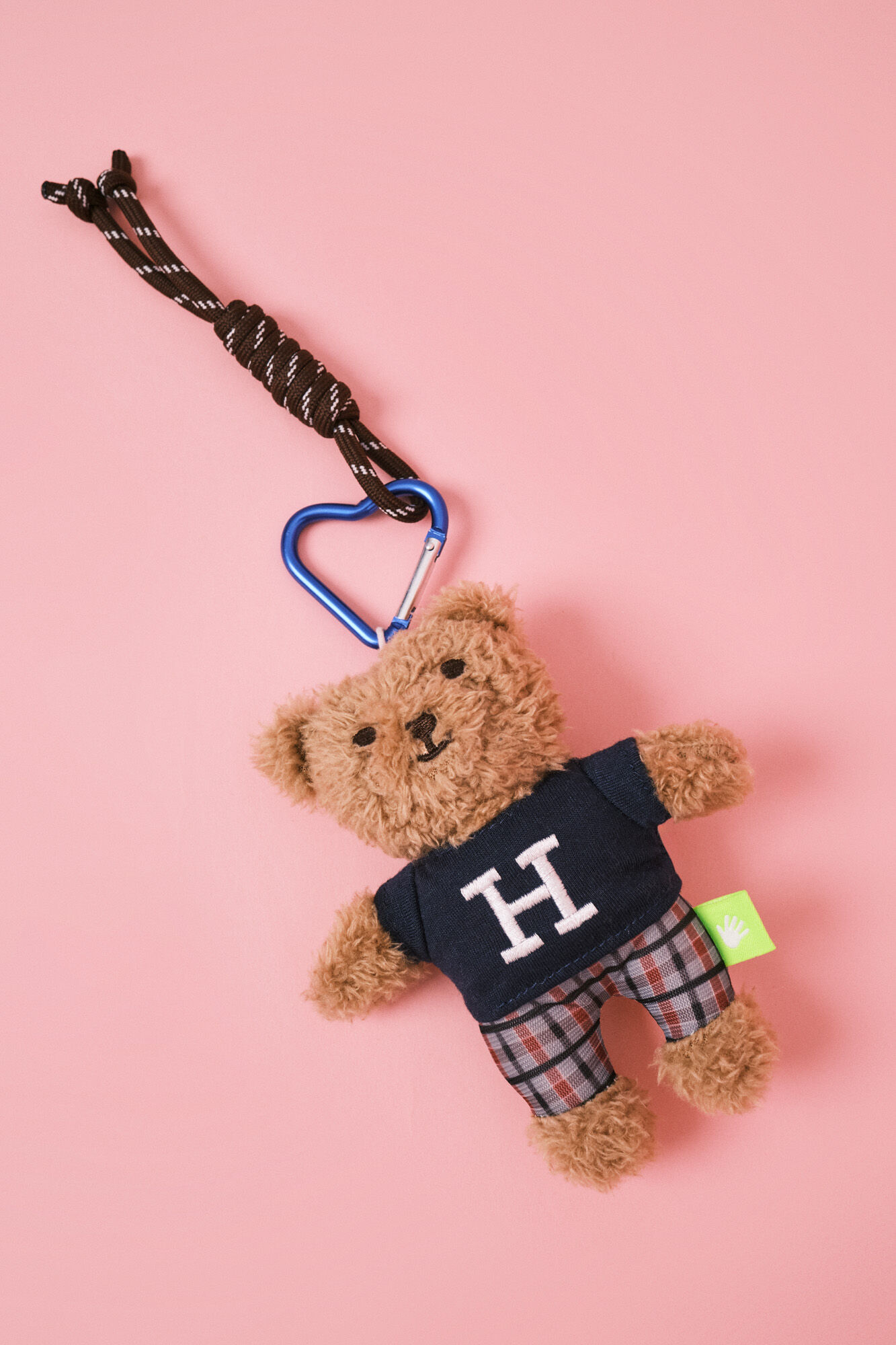 HI&BYE Charm de coraz&oacute;n de osito de peluche