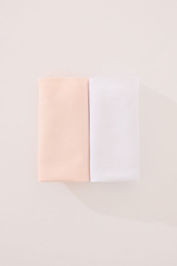 Womensecret Pack de 2 tangas clásica de algodón  blanco