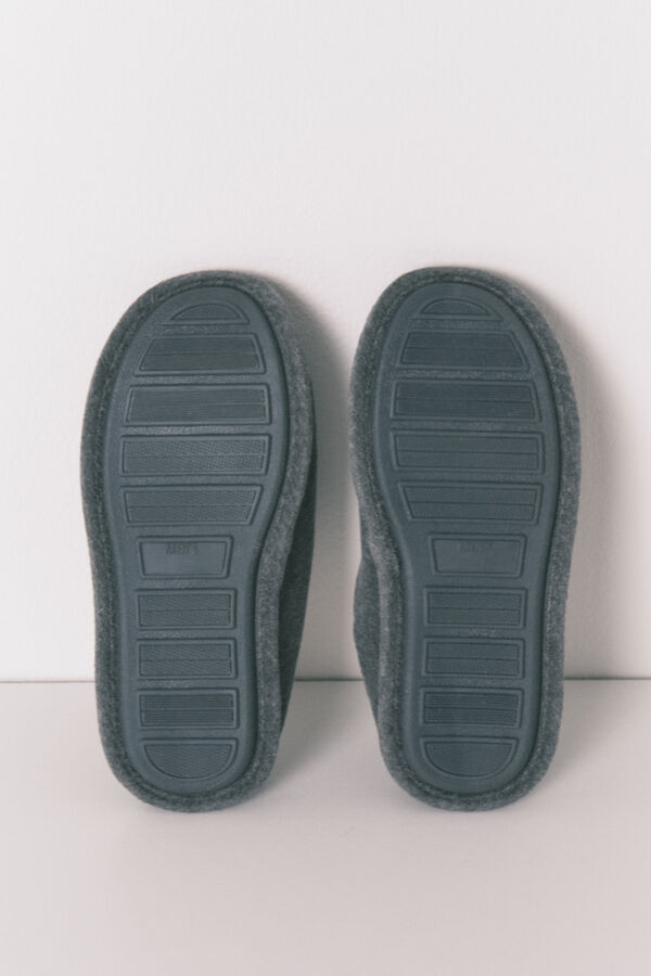 Womensecret Pantuflas para casa grises de Batman gris