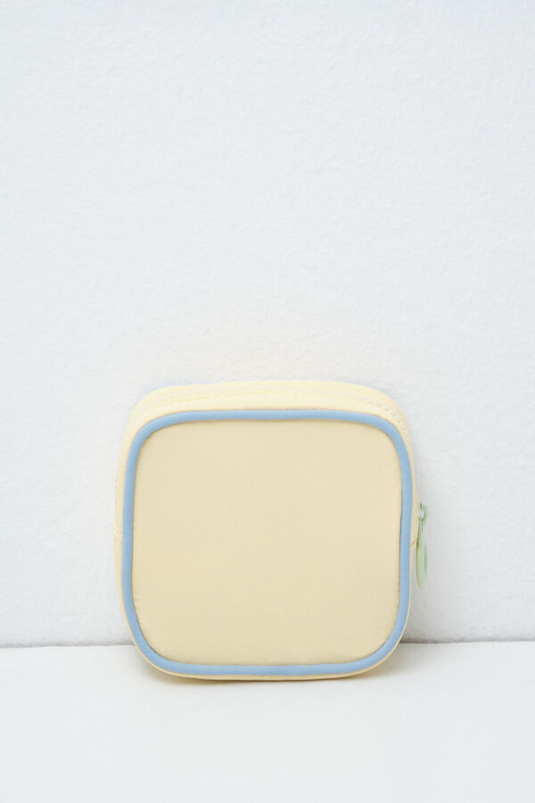 Women'secret Mini monedero cuadrado amarillo amarillo