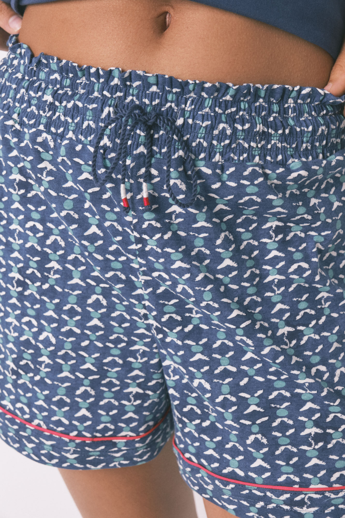 Women'secret Pijama corta azul Moomin 100% algod&oacute;n 