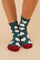 Womensecret Calcetines pelo corazones verde verde