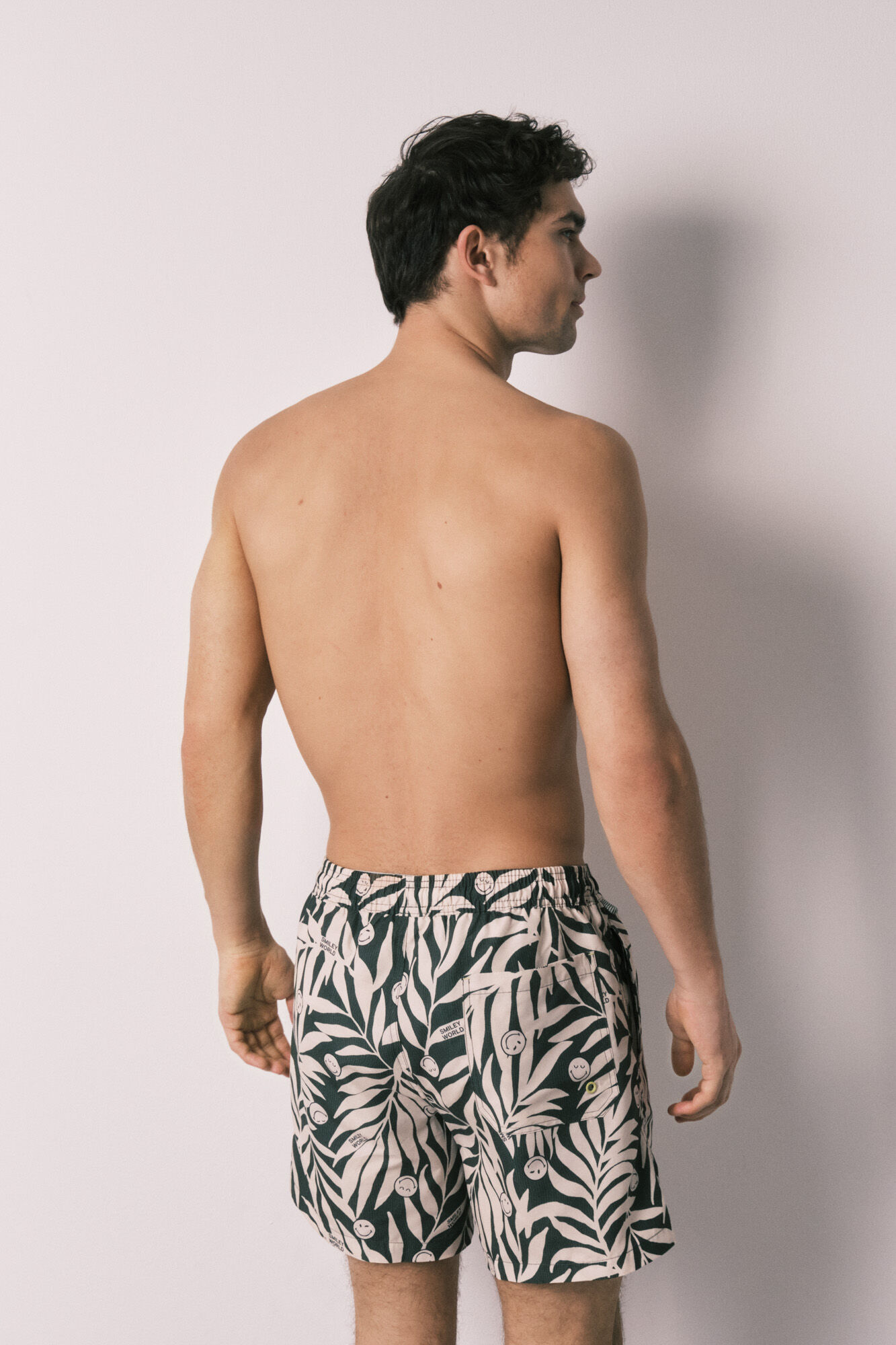 Women'secret Traje de ba&ntilde;o para hombre estampado tropical SmileyWorld&reg;