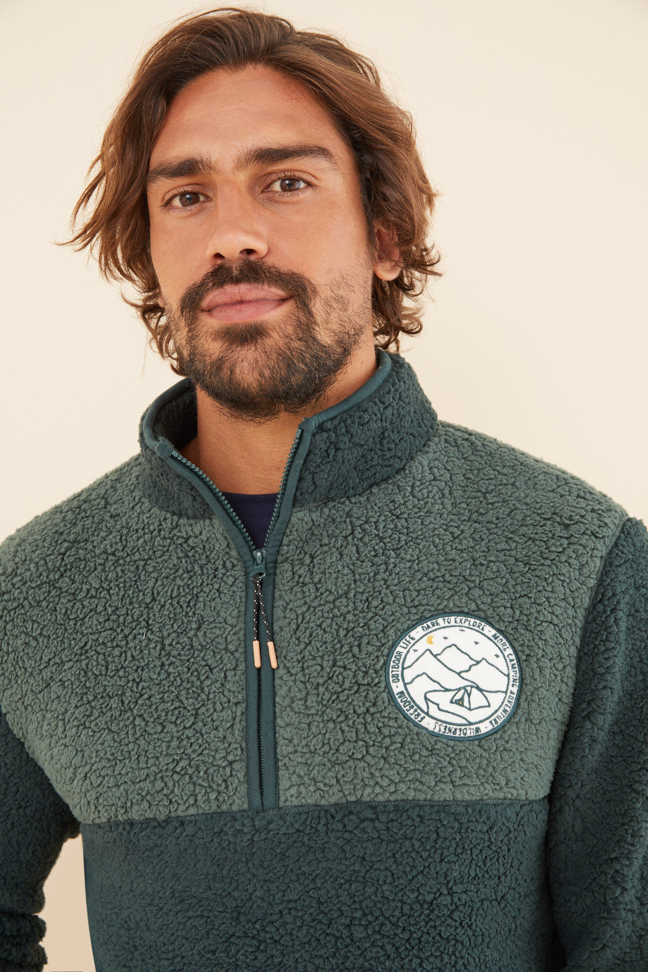 Sudadera borreguito hombre clearance