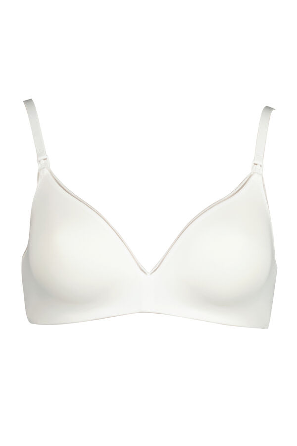 Womensecret LOVELY Brasier 'maternity' microfibra blanco marfil